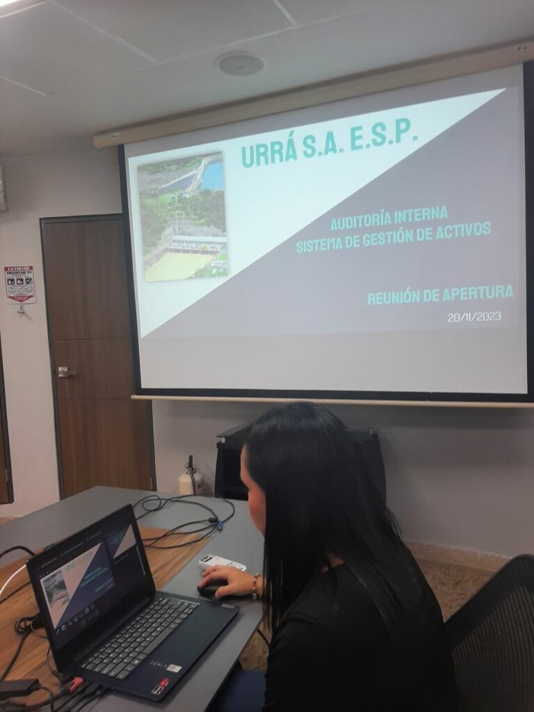 URRÁ recibe la primera auditoría interna al Sistema de Gestión de Activos
