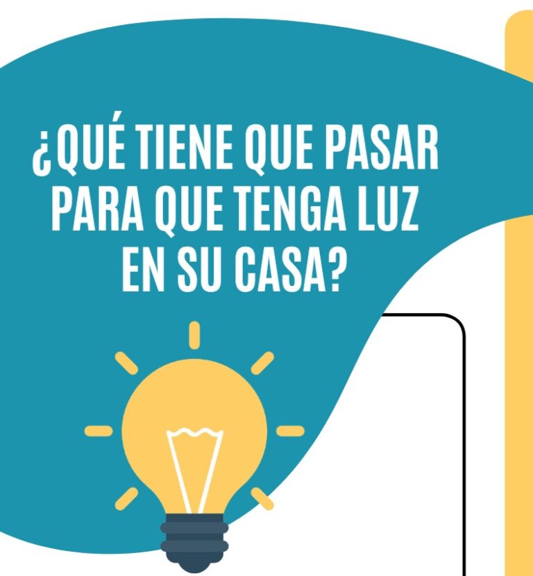 Conozca lo que tiene que pasar para que tenga luz en su casa