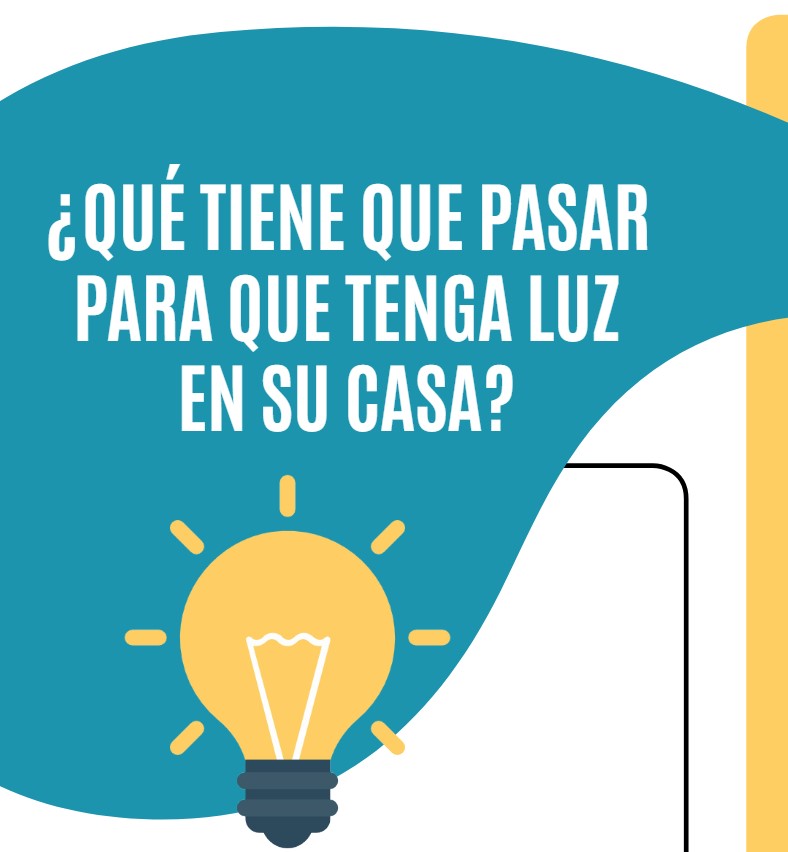 Conozca lo que tiene que pasar para que tenga luz en su casa