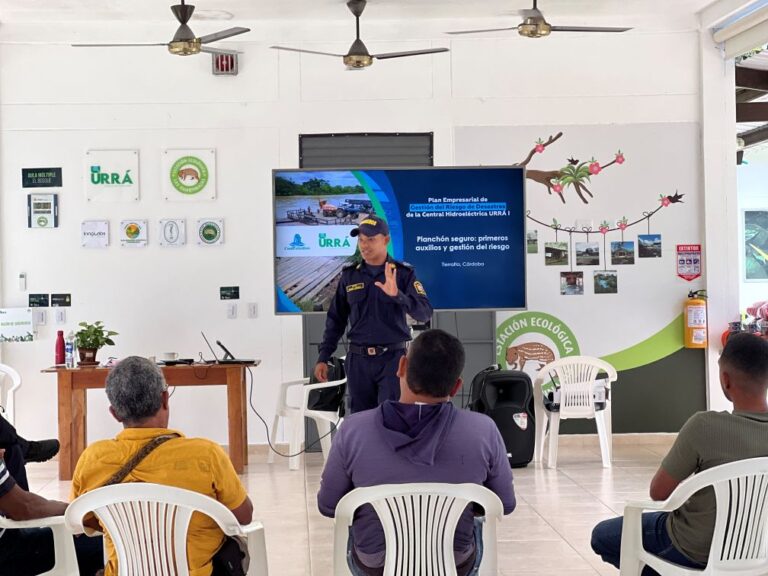 Jornada de capacitación a planchoneros como primeros respondientes en casos de emergencia en el Alto Sinú