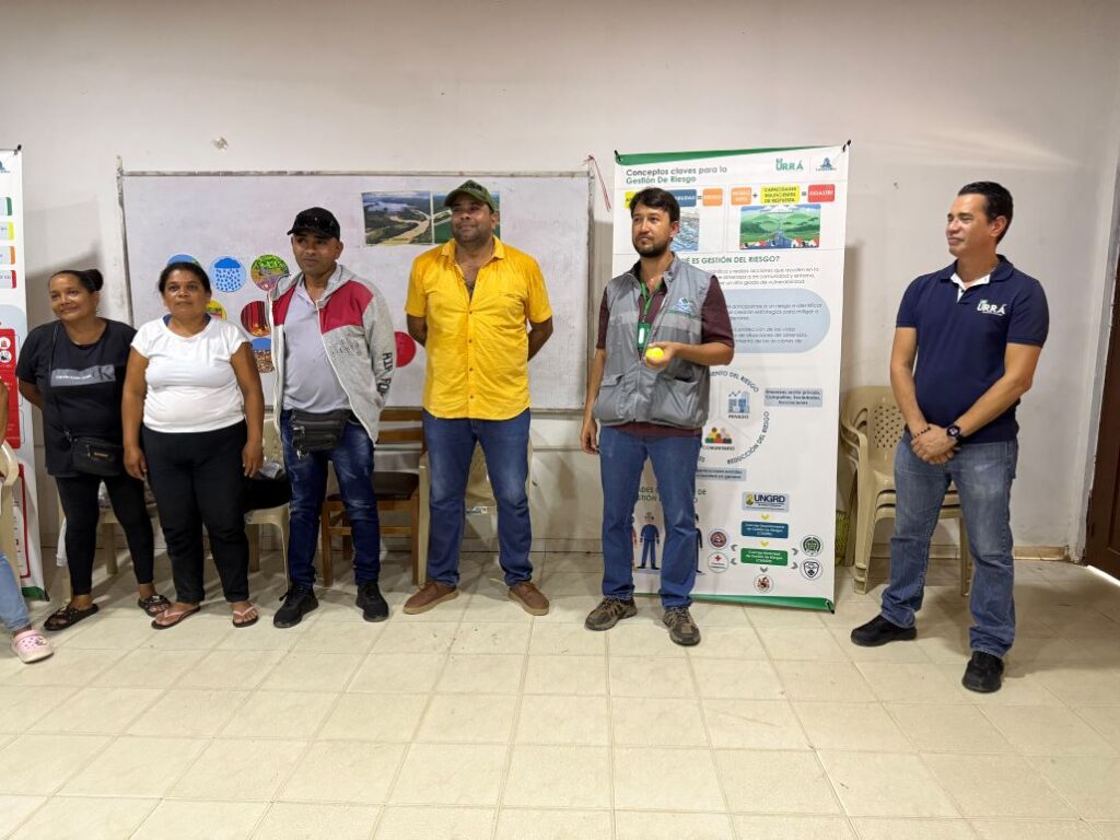 En Jaraquiel implementamos proyecto piloto para fortalecer capacidades en gestión del riesgo de desastres