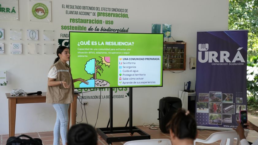 URRÁ participa en formación comunitaria en gobernanza del agua, la resiliencia climática y la conservación de los recursos naturales